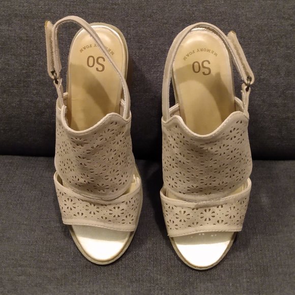 SO Winifred Girls Slingback Mules Youth SZ 1 - Picture 9 of 9